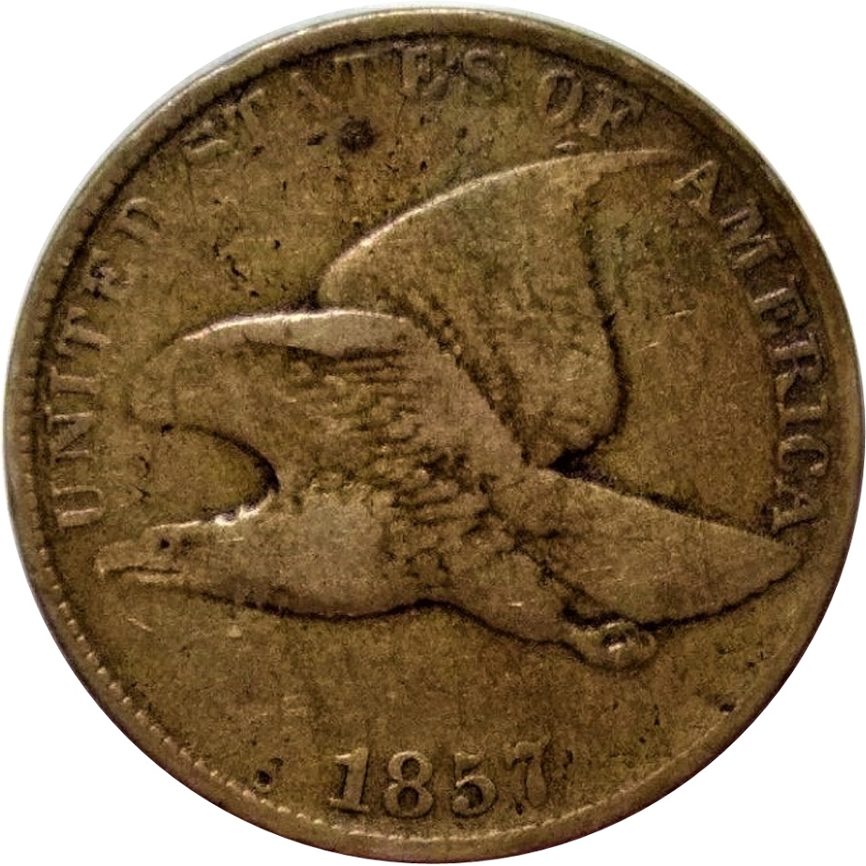 1857-Flying-Eagle-Cent-#7